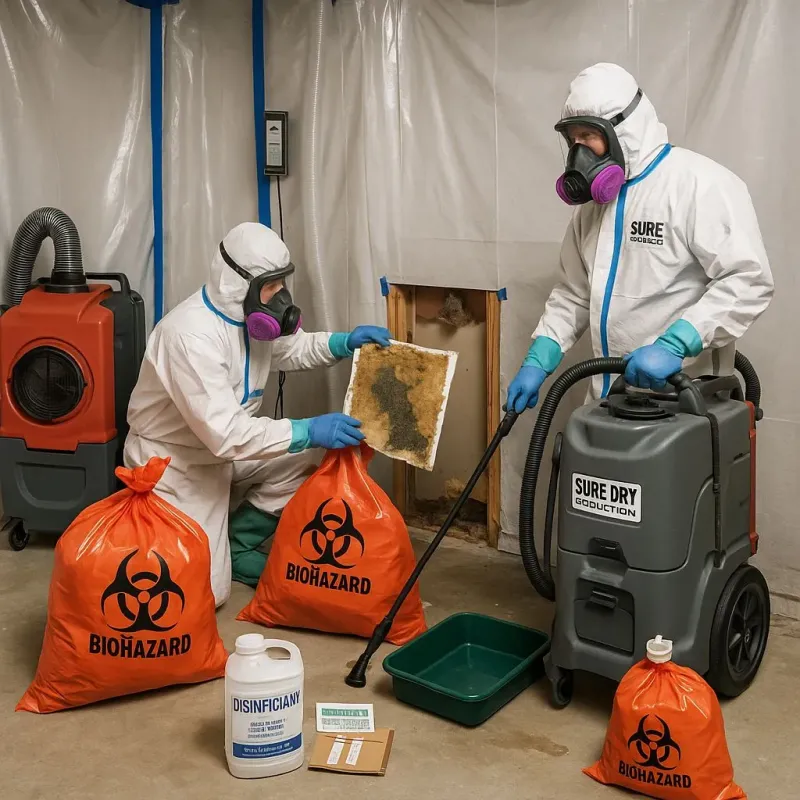 Contaminated Water Handling Protocols process in McGregor, FL